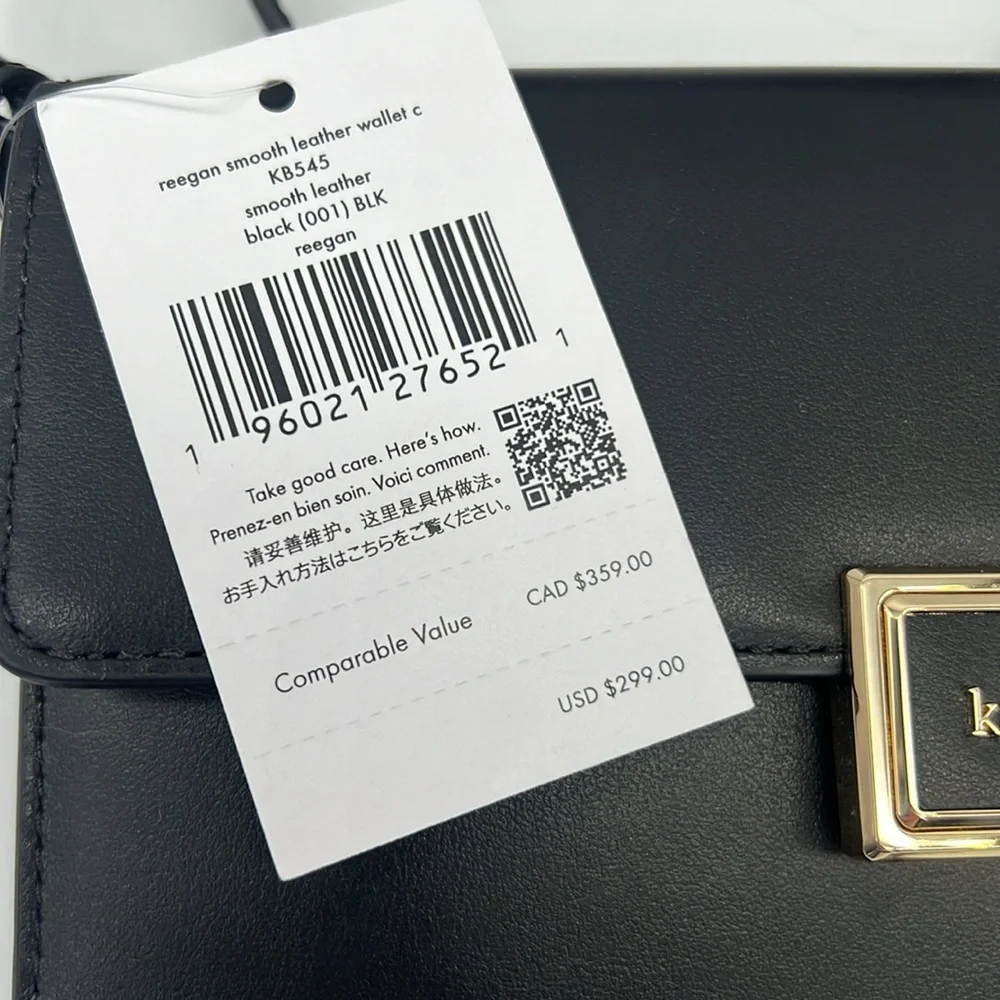 Kate Spade Reegan Crossbody Black